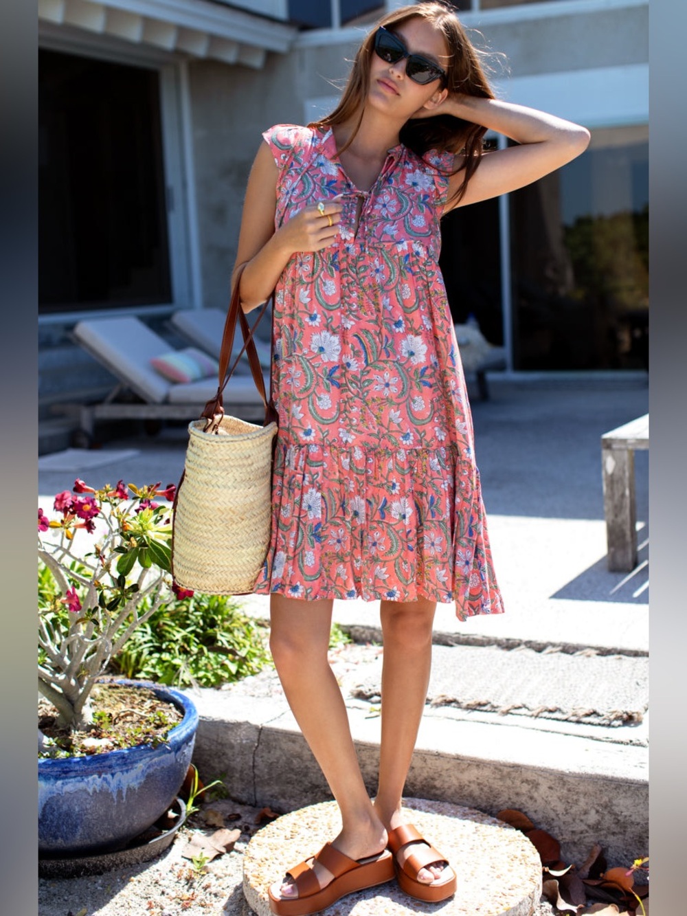 Emerson Frye Angel Dress Chelsey Floral XS/S